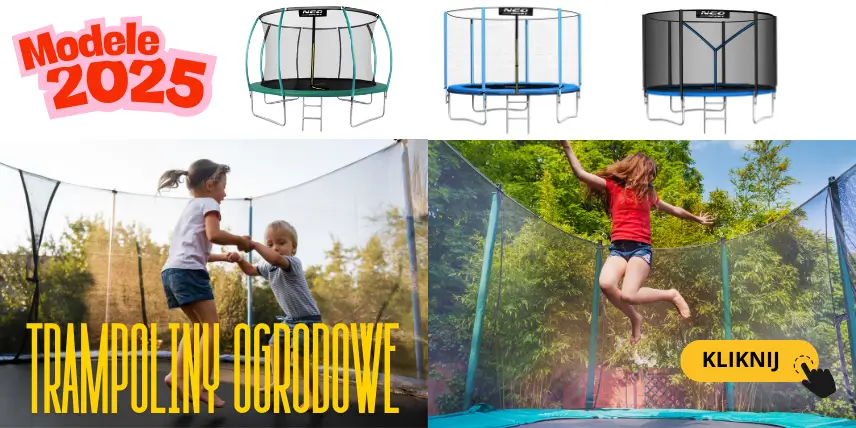 Tramploliny ogrodowe 2025