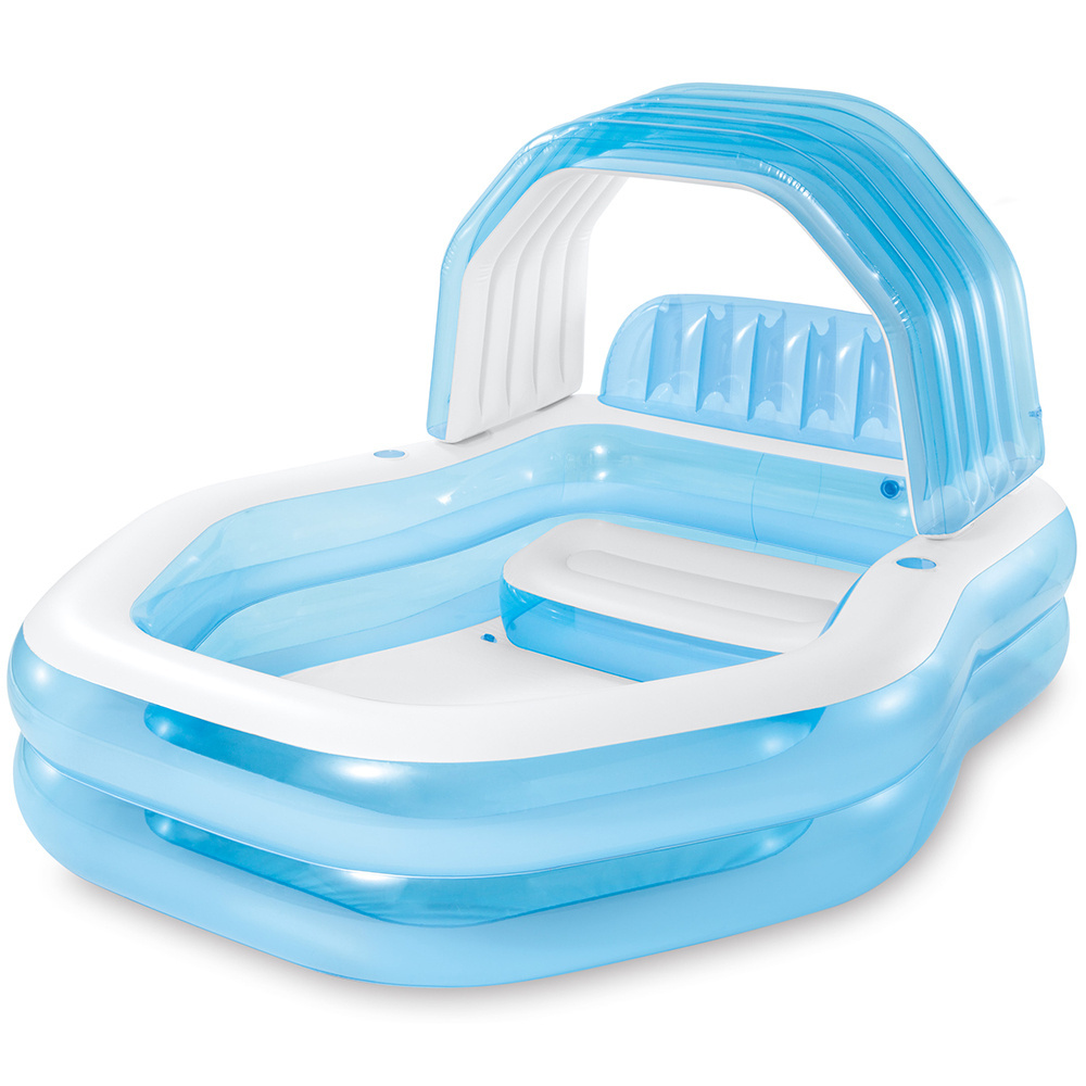 Basen rodzinny z ławeczką daszkiem INTEX 57186
