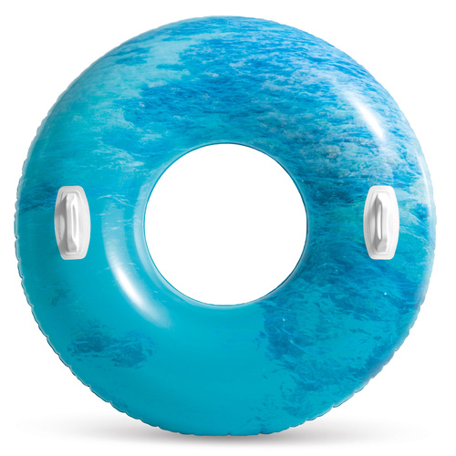 Duże koło dmuchane z uchwytami 114 cm Intex 56267 