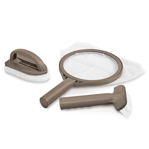 Zestaw czyszczący do SPA - szczotka, siatka Intex 28004