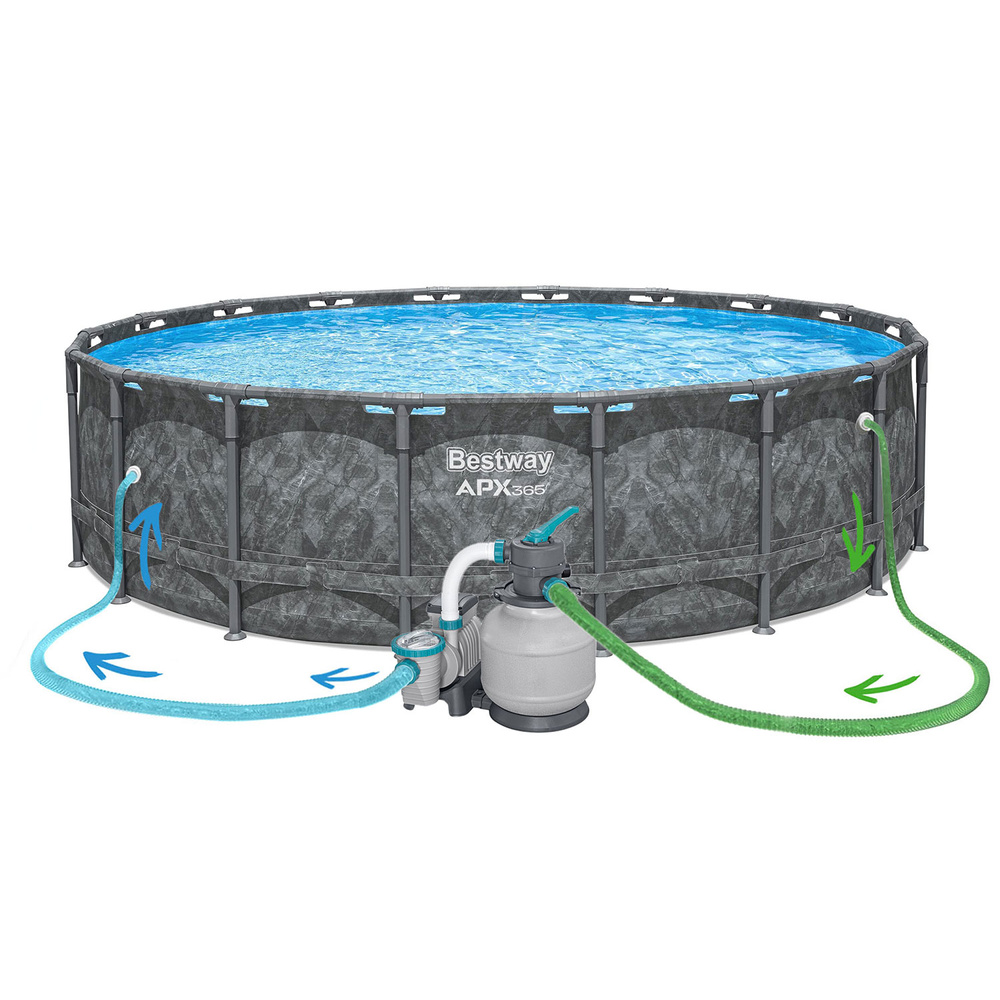 Basen Stelażowy 18FT 549x132 cm APX 365 BESTWAY