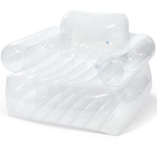 Fotel dmuchany sofa transparent 109z107x79 cm INTEX 66502