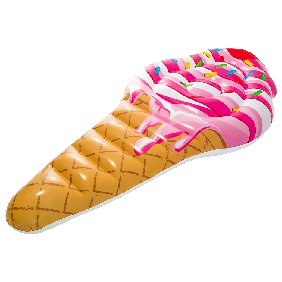 Materac do pływania Lody Rożek 224x107 cm Intex 58762
