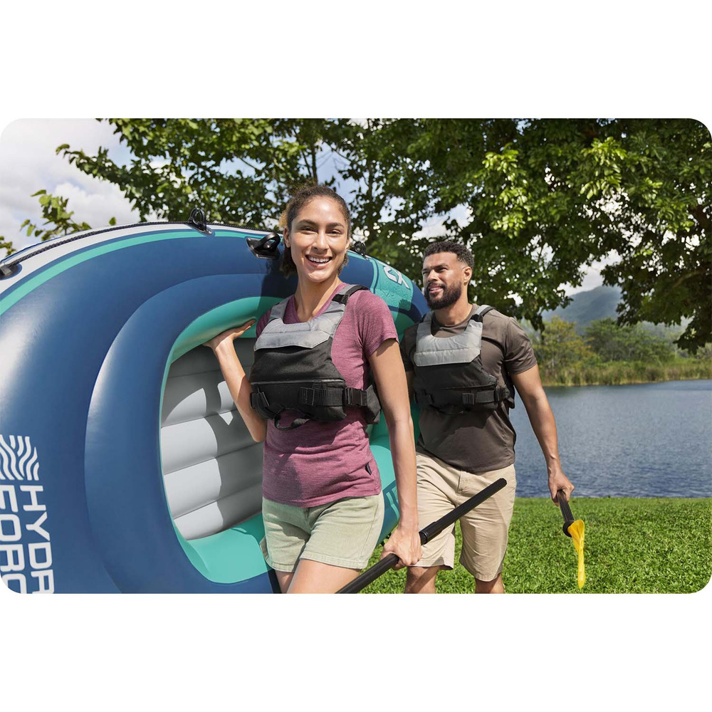 Ponton TREK X2, 232 cm x 118 cm + Akcesoria BESTWAY