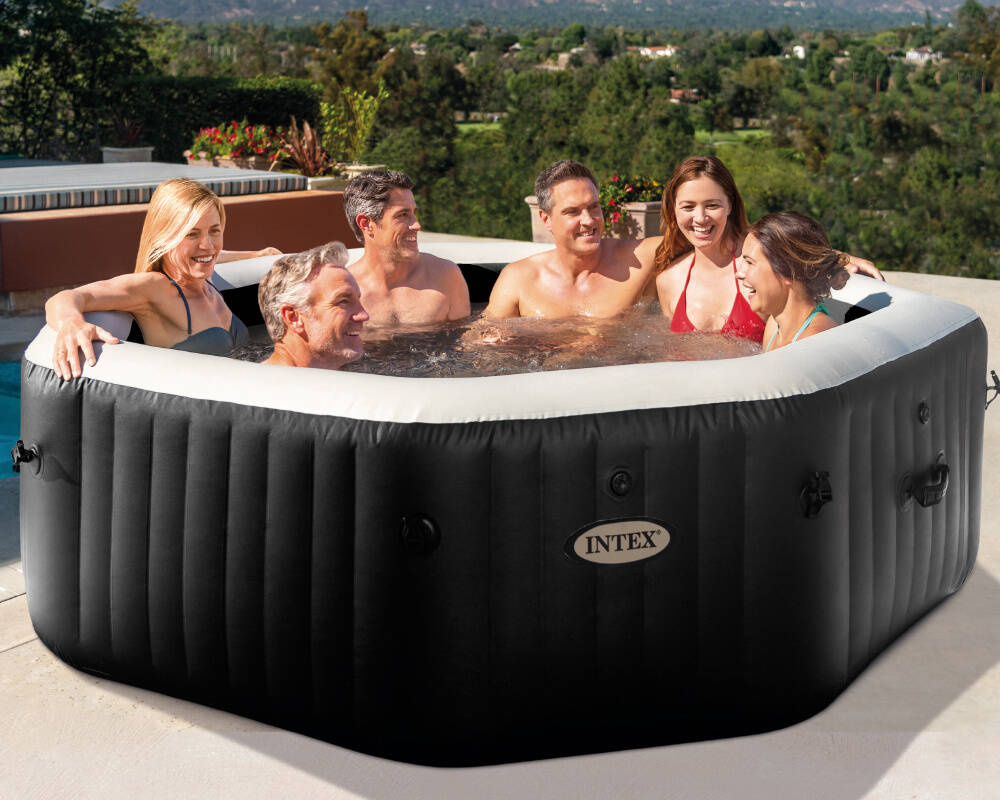 Dmuchane SPA jacuzzi ogrodowe 6 os. z hydromasażem INTEX 28462 Premium