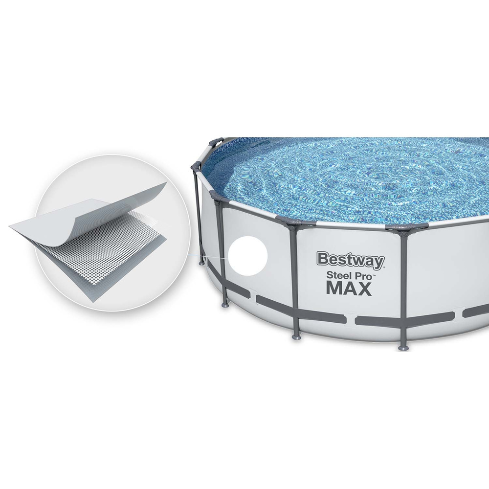 Basen stelażowy ogrodowy 457 x 107 cm 18w1 Bestway 56488 + maszynka do baniek GRATIS