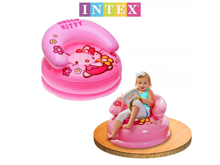 FOTEL FOTELIK DMUCHHANY Hello Kitty INTEX 48508