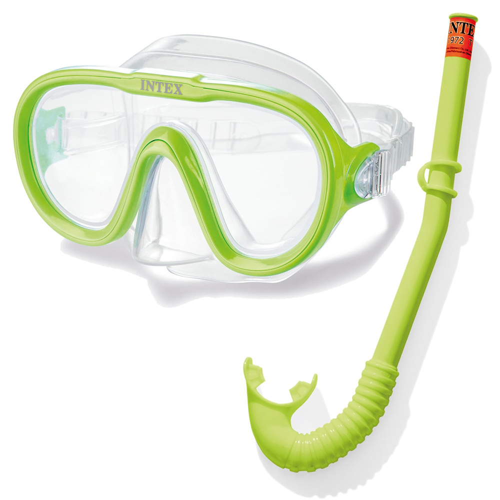 Maska/okulary do nurkowania z rurką zestaw INTEX 55642