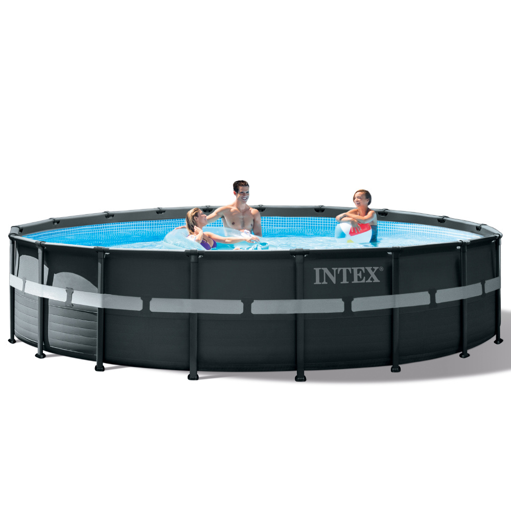 Basen ogrodowy stelażowy 549 x 132 cm INTEX 26330 z piaskiem 25 kg