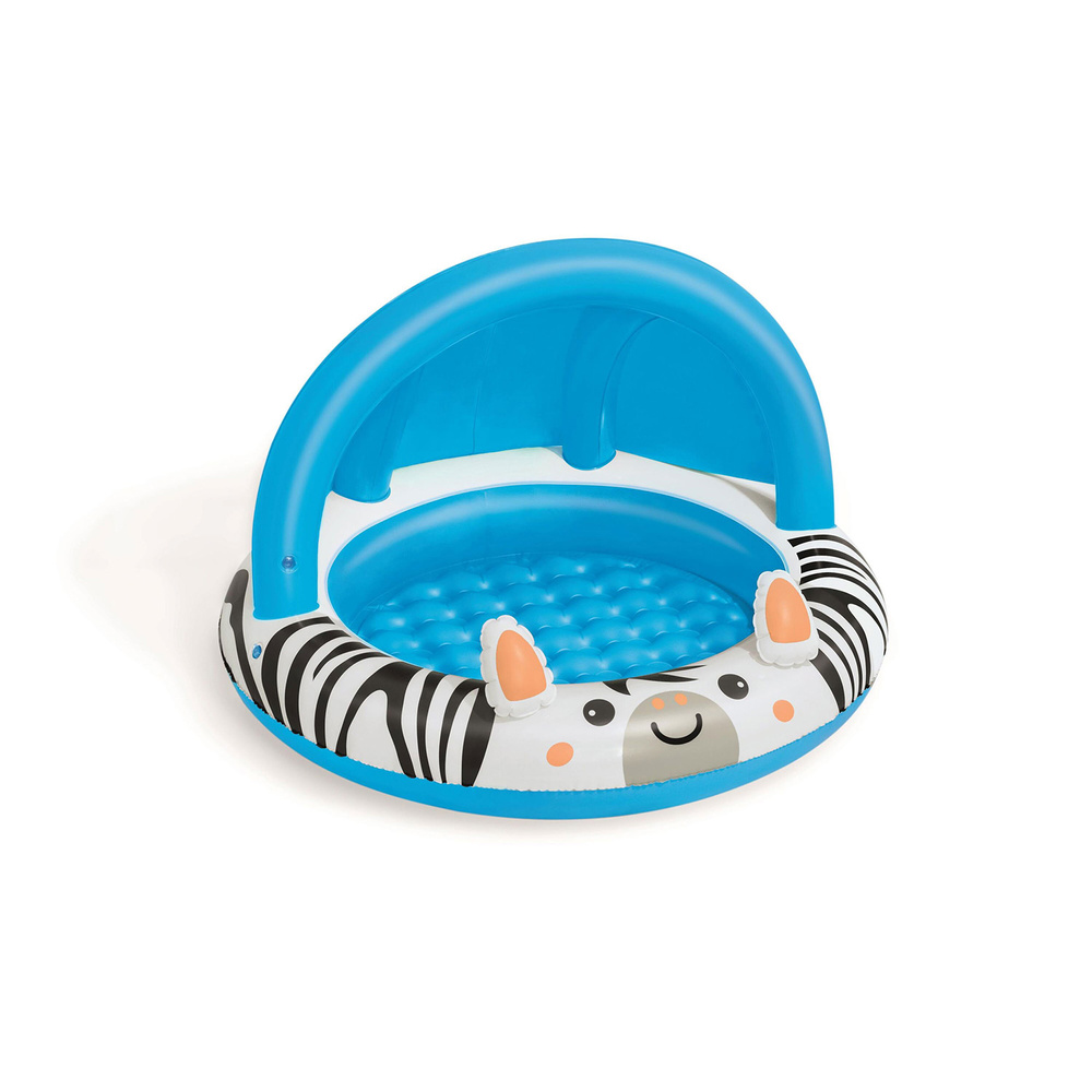 Bestway Dmuchany basenik z daszkiem ZEBRA 97cm Safari Sun 52559