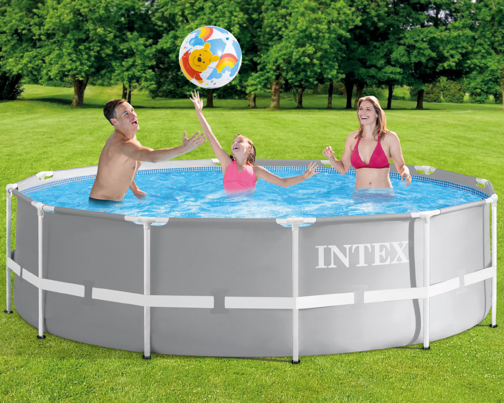 Basen stelażowy 366 x 99 cm INTEX Kompletny Zestaw 11 w 1 26716 