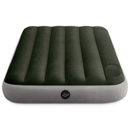 Materac dmuchany z wbudowaną pompką nożną 99x191x25 cm INTEX 64761