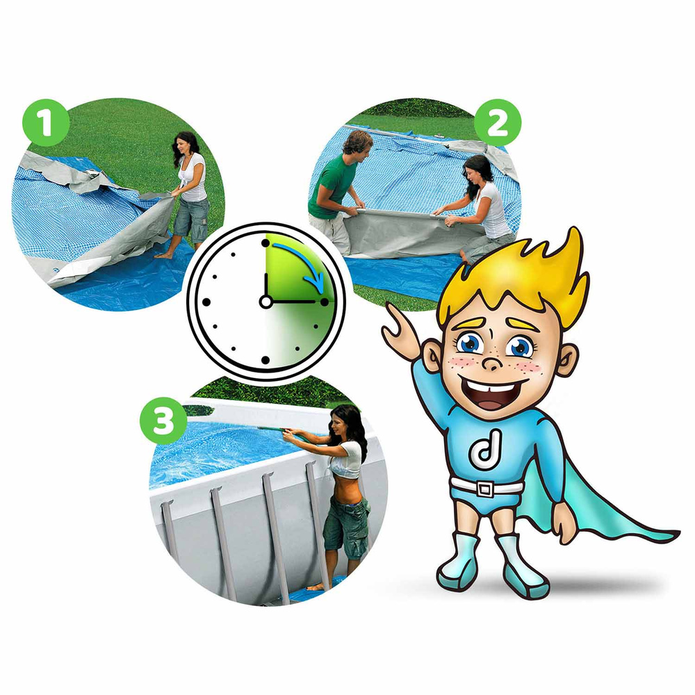 Basen Stelażowy 18FT 549x274x122 cm SteelPRO BESTWAY