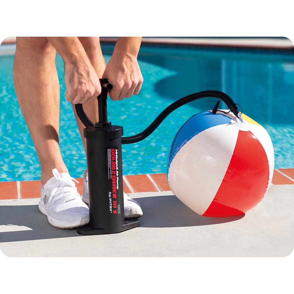 Pompka ręczna tłokowa Double Quick III S 37 cm INTEX 68605