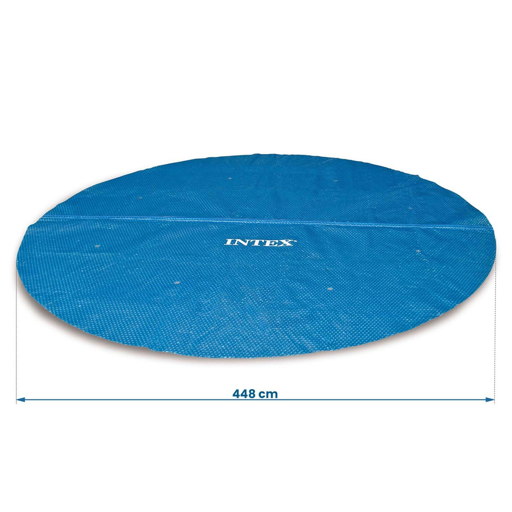 Pokrywa solarna na basen folia babelkowa mata termiczna 457 cm Intex 28013 