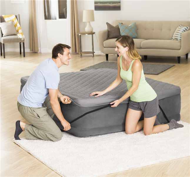 Miękki pokrowiec nakładka na materac 99 x 191 x 10 cm INTEX 69641