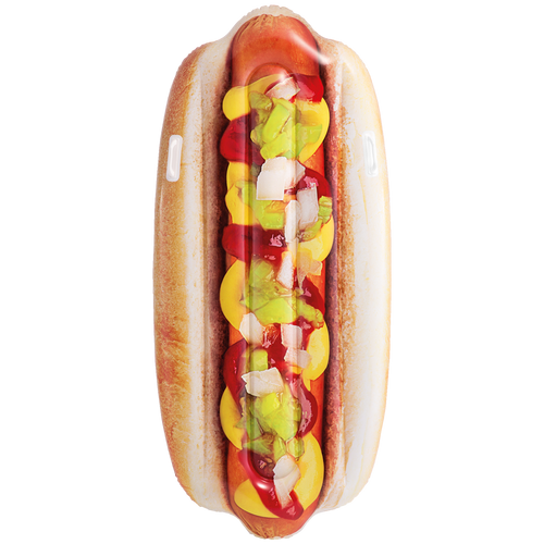 Materac dmuchany do pływania Hotdog 180x89 cm Intex 58771