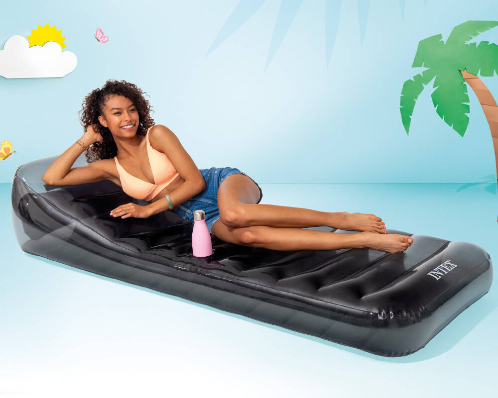 Materac do pływania z poduszką 211cm INTEX 58723