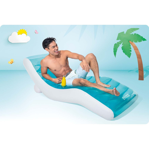 Materac basenowy fotel plażowy 191x99 cm Intex 56874