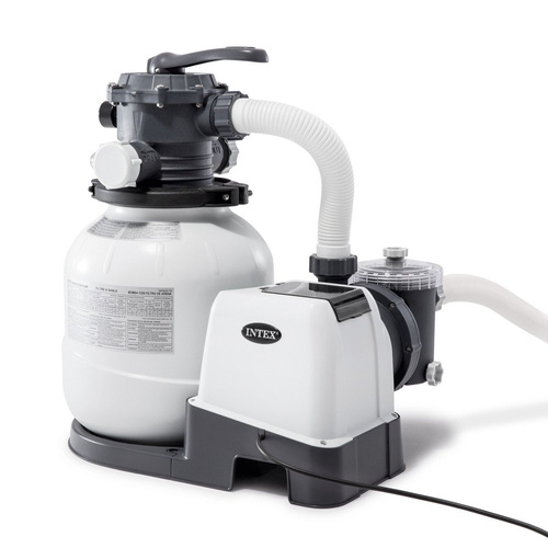 Pompa filtrująca piaskowa o wydajności 7900 l/h INTEX 26646 + piasek 25kg