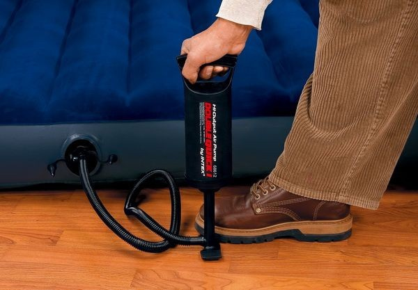 Pompka ręczna Double Quick I 29 cm Intex 68612 materac