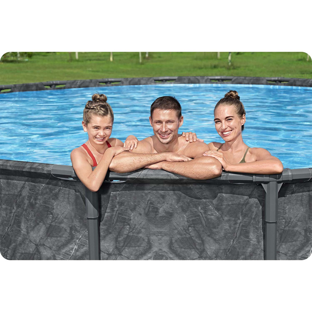 Bestway APX365 Basen stelażowy 610x 132cm CAŁOROCZNY pompa drabinka 561KE