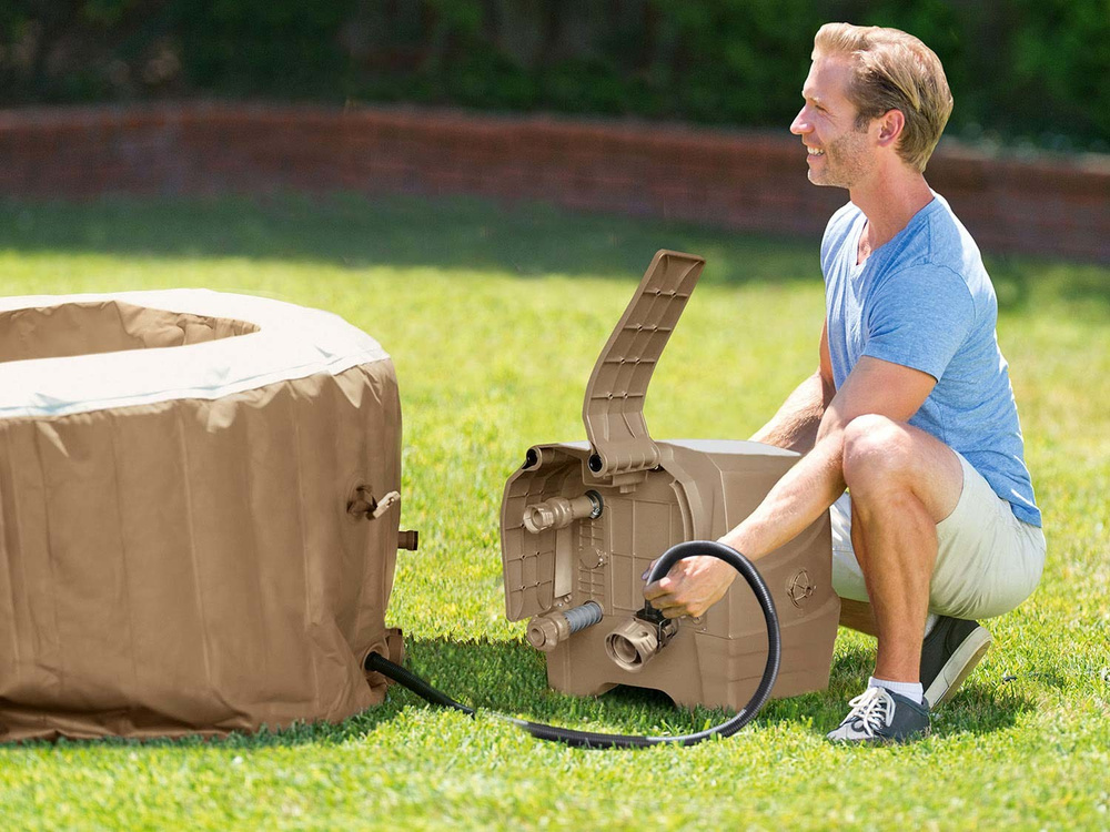 Dmuchane SPA z hydromasażem 216 x 71 cm 6 os. + akcesoria premium INTEX 28428