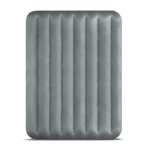 Materac welurowy dmuchany z wbudowaną pompką USB 152 x 203 x 30 cm INTEX 64114