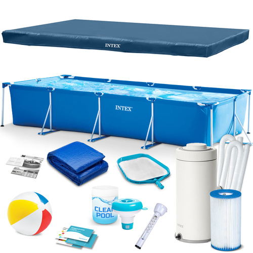 Basen stelażowy 450x220x84cm 16w1 Intex 28274