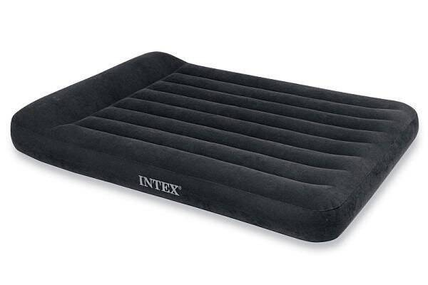 Materac dmuchany z wbudowaną poduszką 183 x 203 x 23 cm INTEX 66770