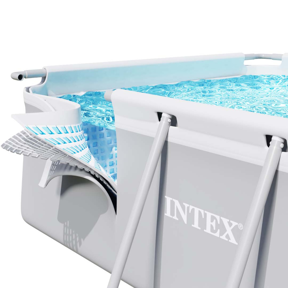 Basen ogrodowy stelażowy Prism Frame Rectangular 400x200x100 cm INTEX 26788 NP