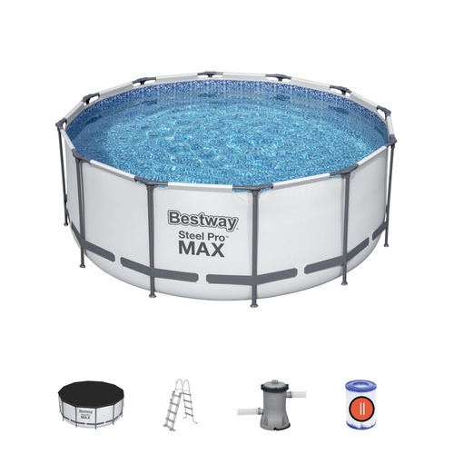 Basen ogrodowy stelażowy 366 x 122 cm 6w1 Bestway 56420
