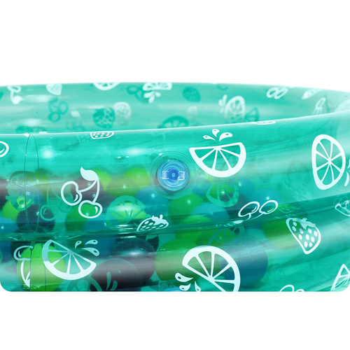 Basenik Zielony 91x20cm + Piłeczki BESTWAY