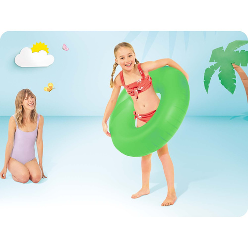 Koło do pływania Neon śr 91 cm  INTEX 59262 zielony