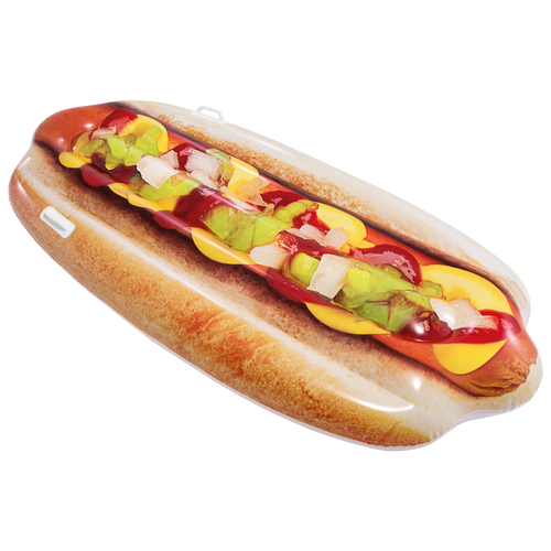 Materac dmuchany do pływania Hotdog 180x89 cm Intex 58771
