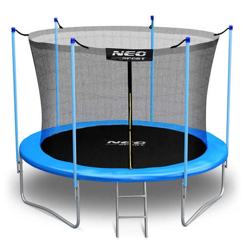 Trampolina ogrodowa 10ft/312cm z siatką wewnętrzną i drabinką