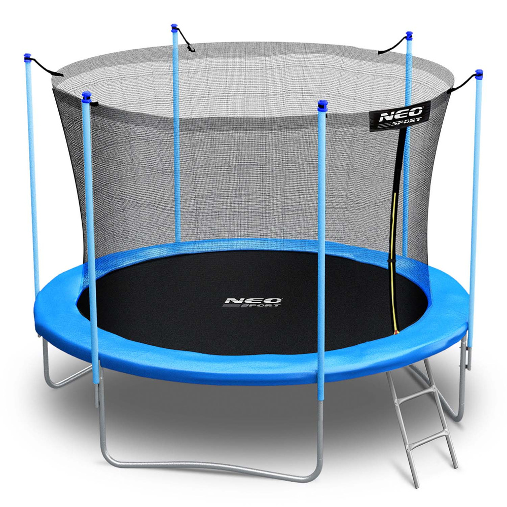 Trampolina ogrodowa 10ft/312cm z siatką wewnętrzną i drabinką