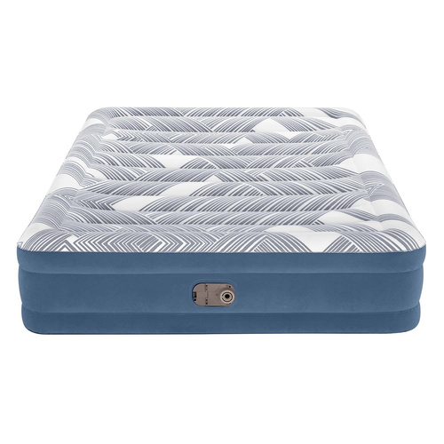 Bestway 2os wygodny materaca Queen 203x152x36cm wbudowana pompka  6712Y