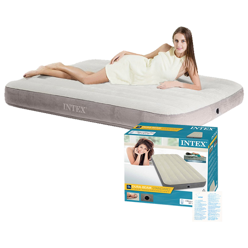 Materac dmuchany welurowy 99 x 191 x 25 cm INTEX 64707