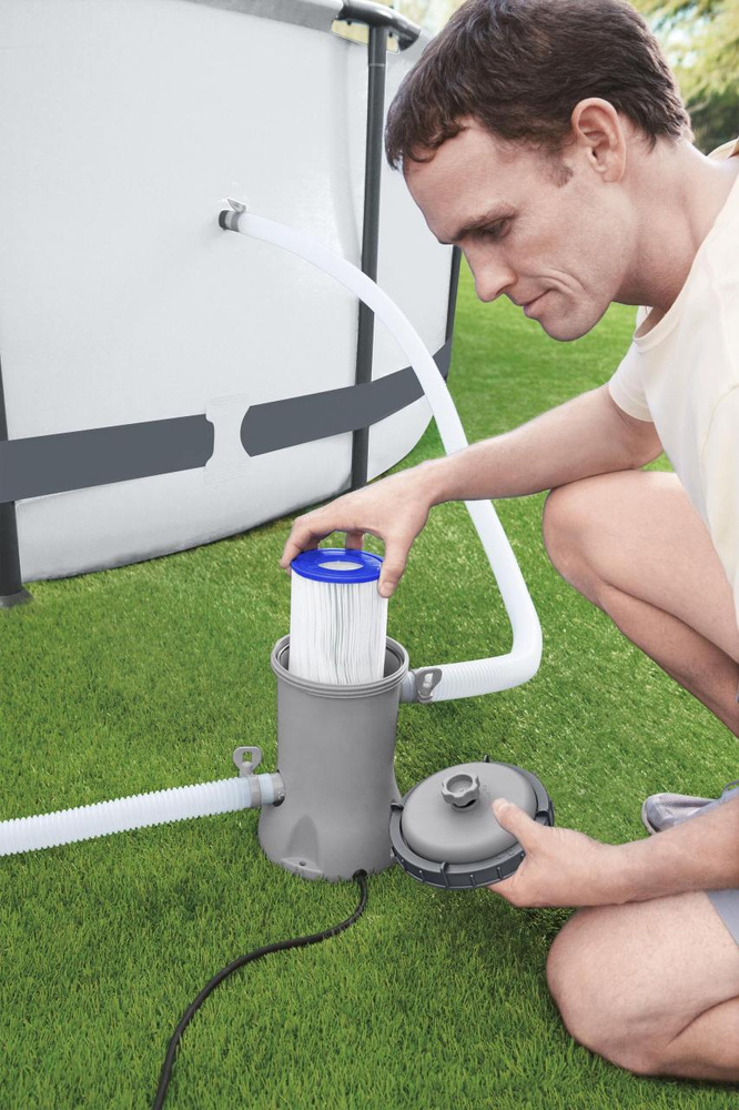 Bestway Pompa filtrująca do basenu wyd 2m3/h 58383