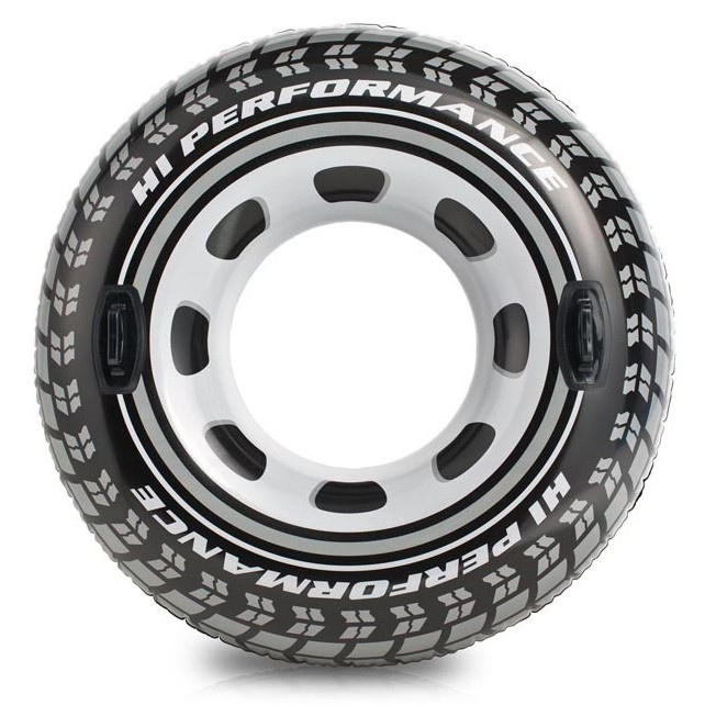 Dmuchane koło do pływania opona z uchwytami 114 cm INTEX 56268