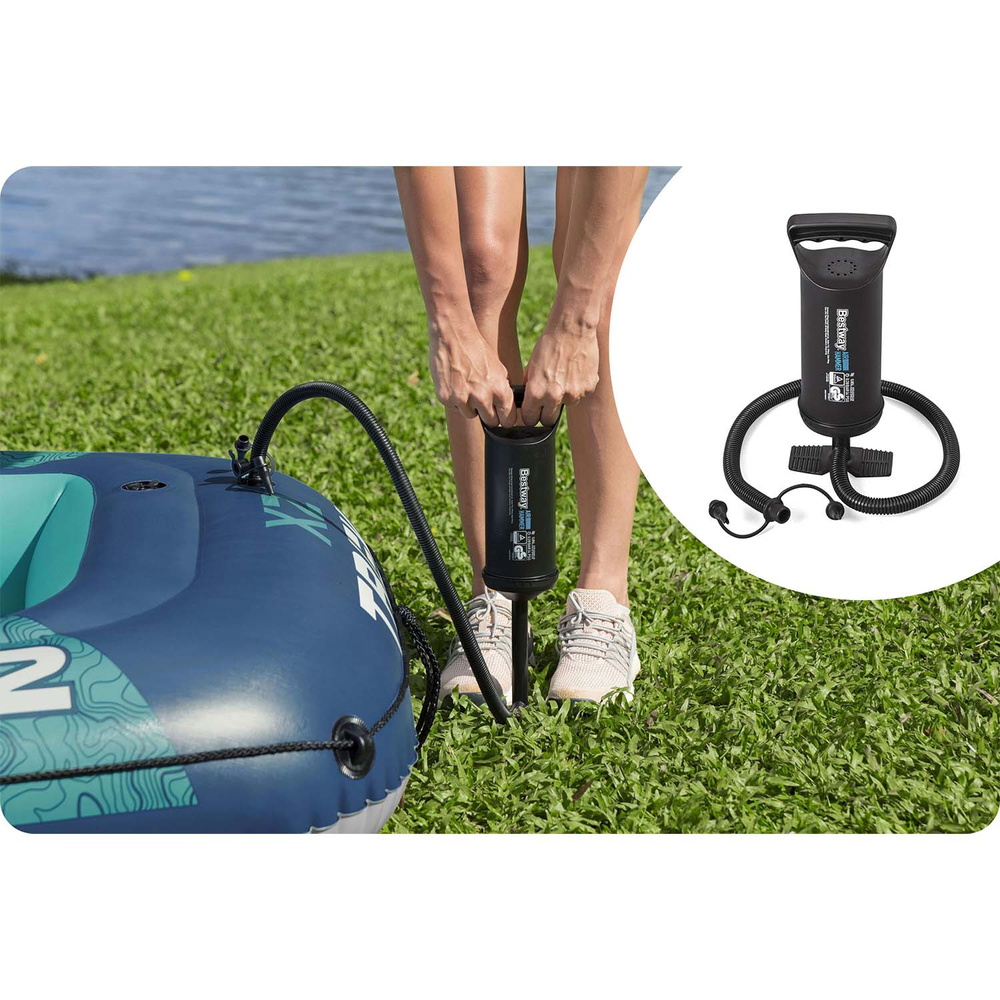 Ponton TREK X2, 232 cm x 118 cm + Akcesoria BESTWAY