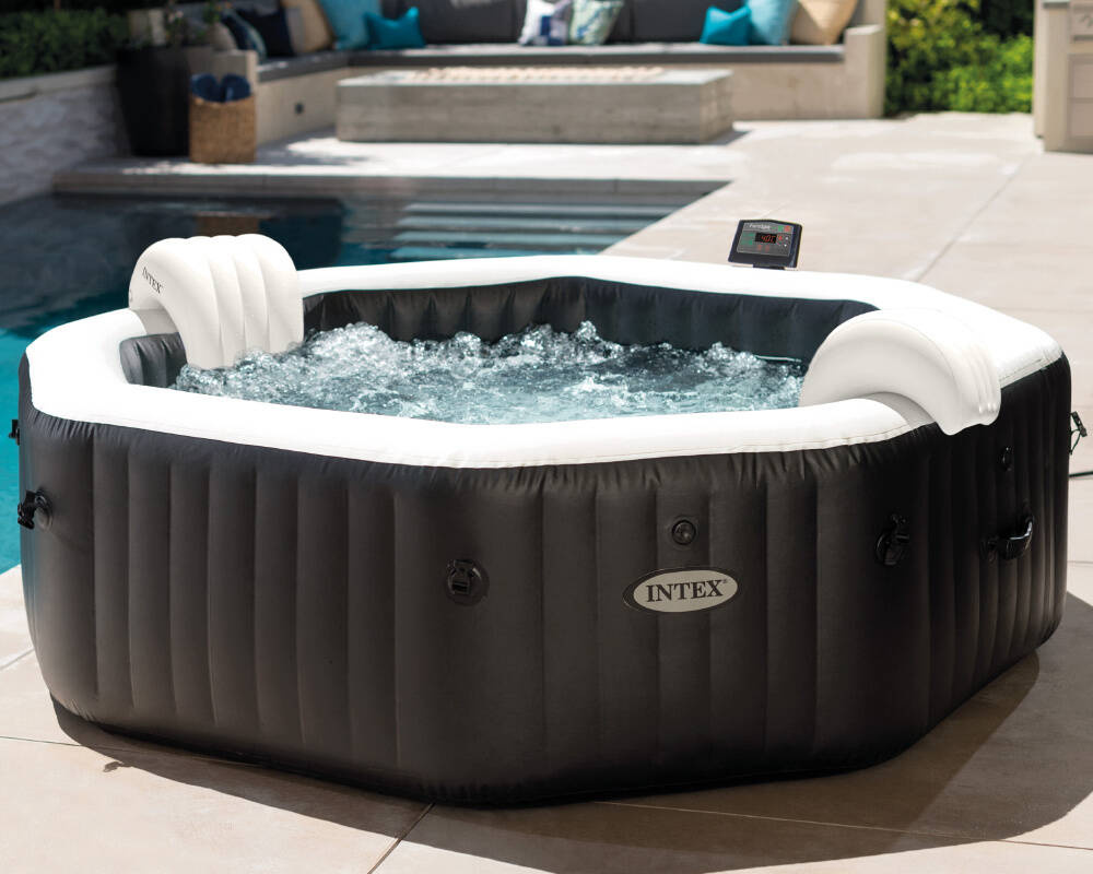 Dmuchane SPA jacuzzi ogrodowe 6 os. z hydromasażem INTEX 28462 Premium