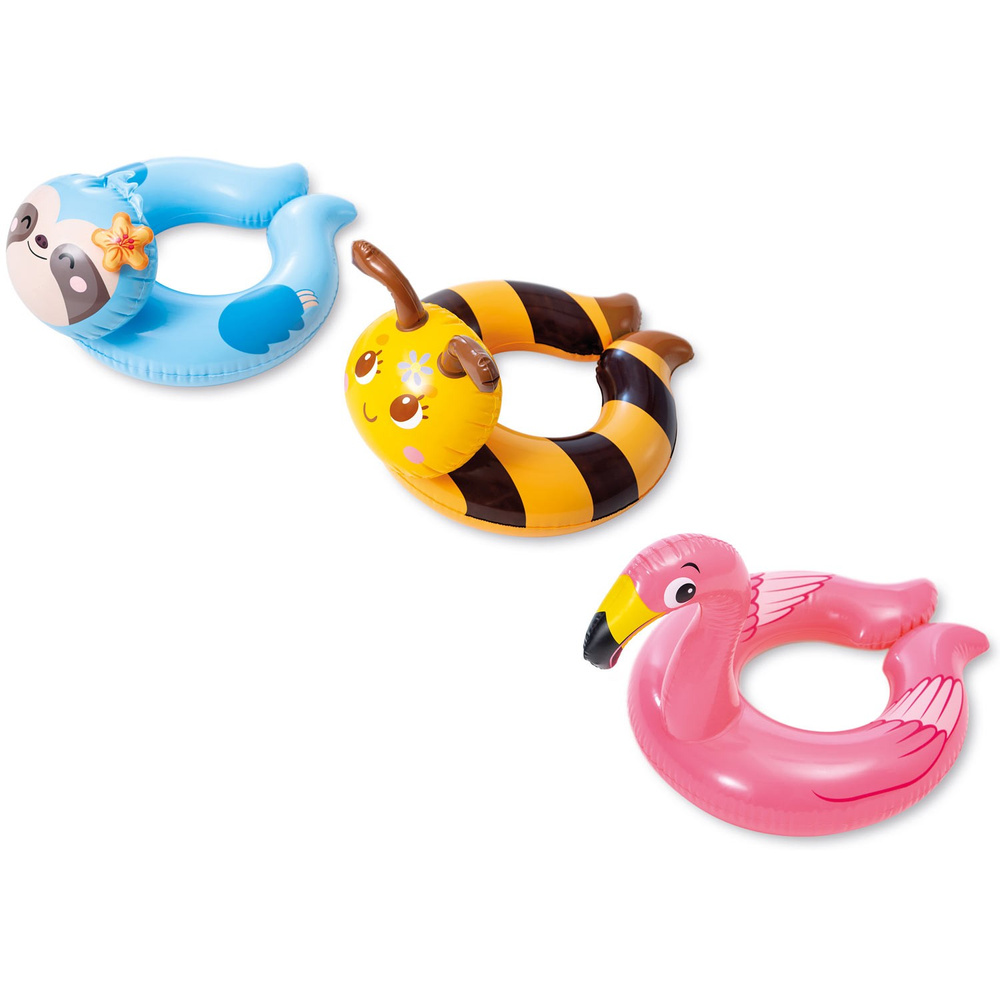 Kółko do pływania Zwierzaki INTEX 59220 flaming