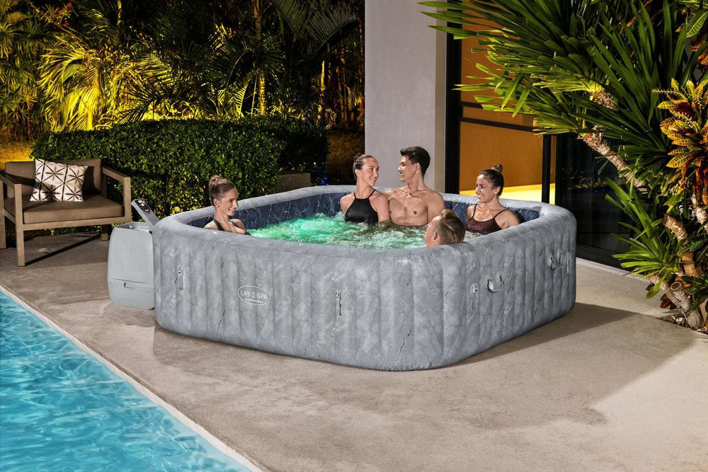 Bestway Lay-Z-Spa San Francisco Pro 7 Wi-Fi aplikacja LED 5-7osob 6001Q