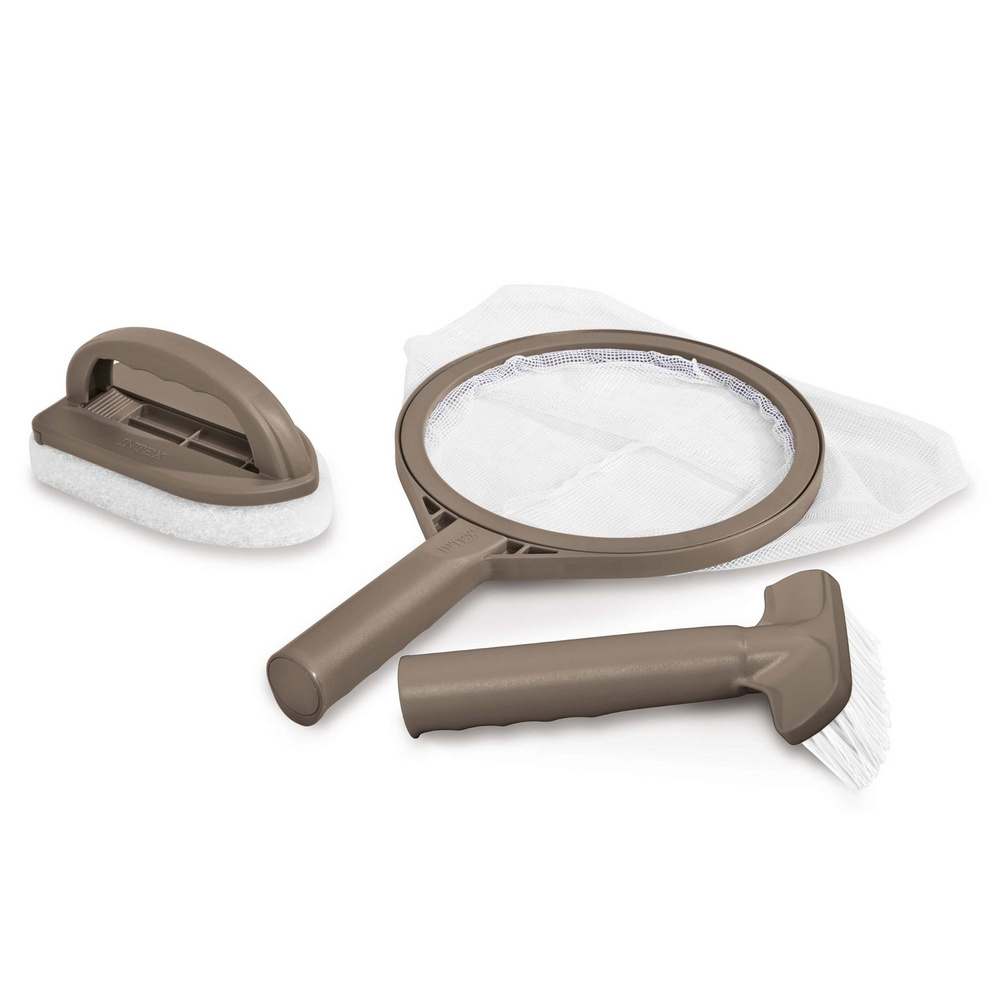 Zestaw czyszczący do SPA - szczotka, siatka Intex 28004