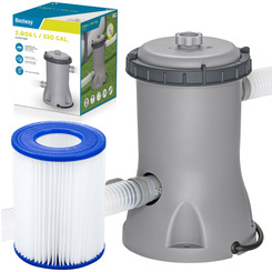 Bestway Pompa filtrująca do basenu wyd 2m3/h 58383