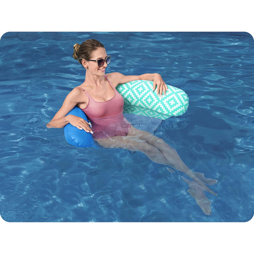 Bestway Fotel do pływania leżak hamak wodny Comfort Plush 145x87 cm 43555