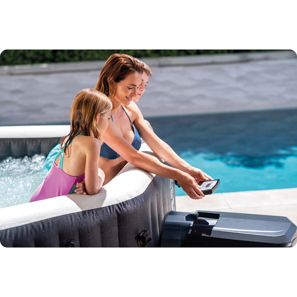 Dmuchane SPA jacuzzi ogrodowe 4 os. z hydromasażem INTEX 28458