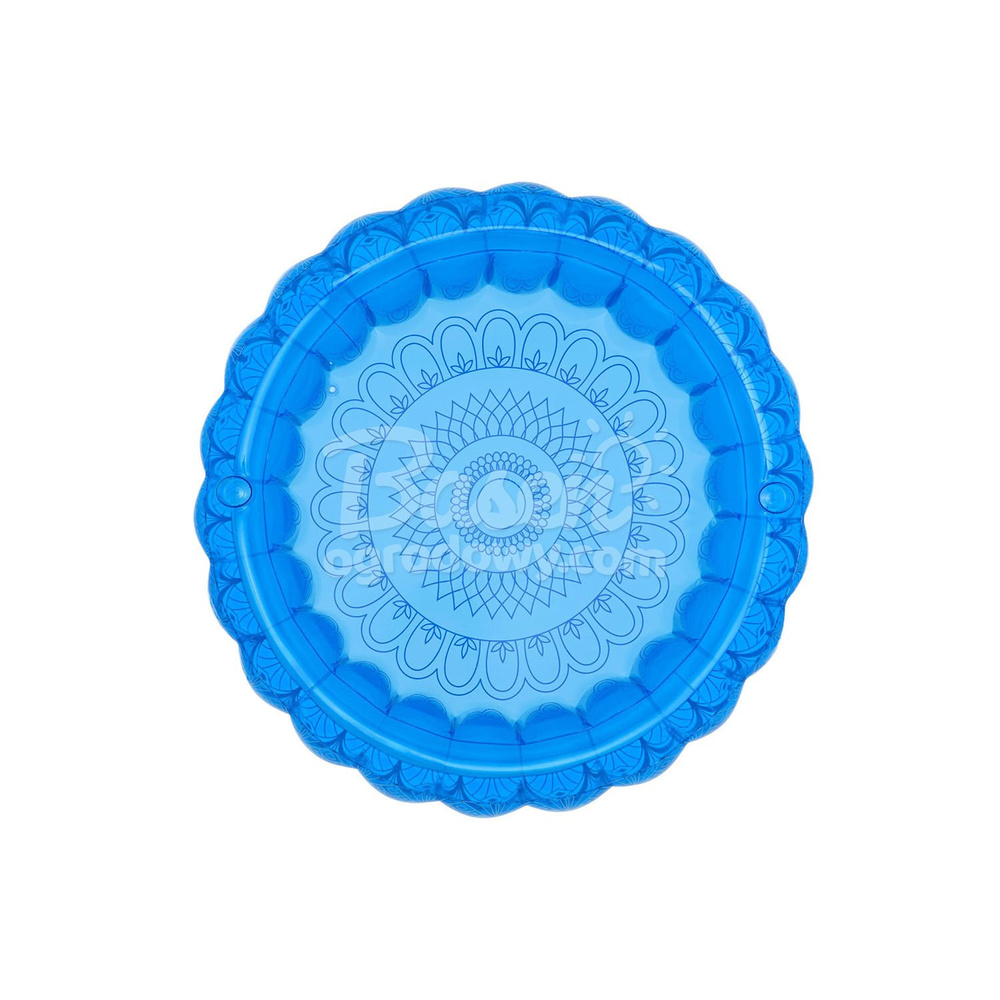 Bestway Dmuchany basen BOHEMIAN BLUE + 2 uchwyty na kubek 168x53cm 54479